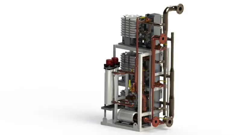Technicold’s 10 ton chiller rack