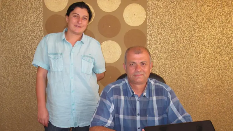 Ms Siman Toplu, cage and packaging operations director and Dr Can Saydum, group manager of packing facilities