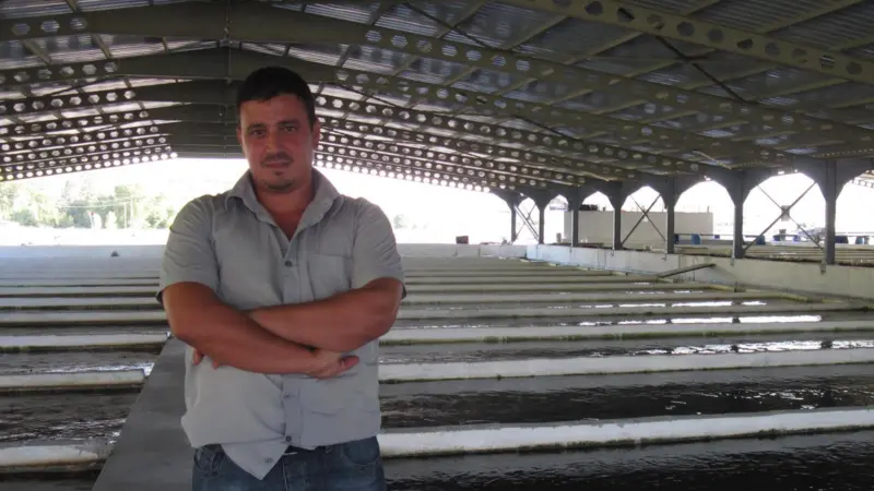 Mr Mehmet Erdas, aquaculture engineer
