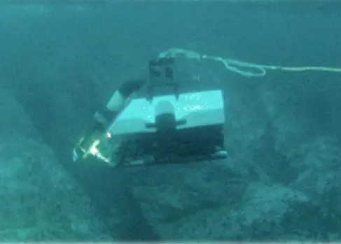 The ROV in action