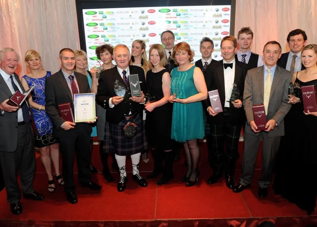 The Lossie Seafoods team at the Highlands & Islands Food & Drink Awards