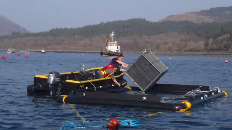 Fusion Marine’s production raft