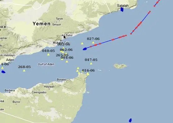 Data from a variety of sources is integrated to indicate the position of ships in real-time. © EU 2012