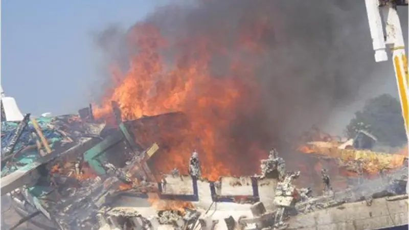 The two vessels were destroyed at AFMA’s vessel destruction facilities