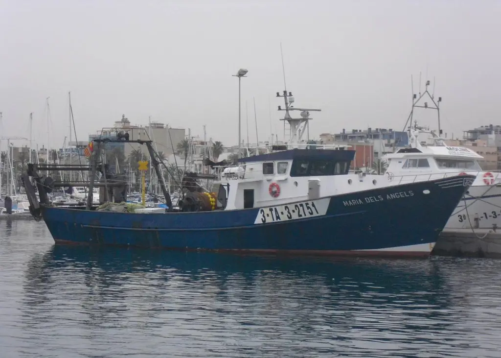 Spanish trawler María dels Angels
