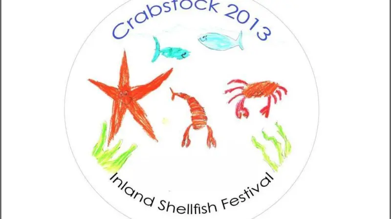The Crabstock logo was designed by the children of a Northampton school