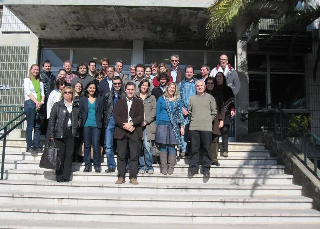 The ECsafeSEAFOOD project partners at the kick-off meeting in Lisbon in February