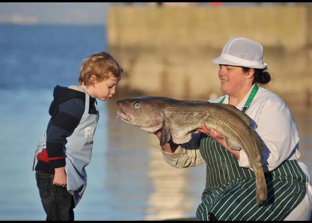 Seafish and BNF hope to educate children on the importance of eating seafood. Photo: Rob McDougall