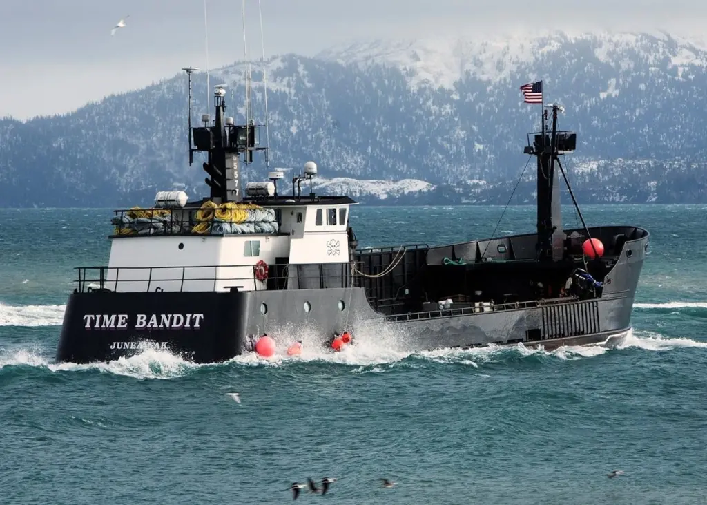 The ‘Time Bandit’ ready for another season on the Bering Sea. Photo courtesy of the Hillstrand family