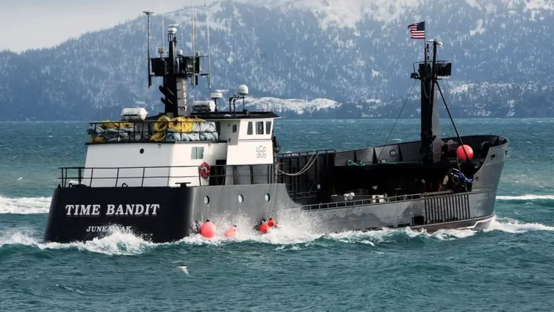 The ‘Time Bandit’ ready for another season on the Bering Sea. Photo courtesy of the Hillstrand family