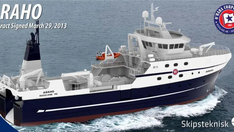 Eastern Shipbuilding Group has been awarded the contract for a 194ft freezer stern trawler. Credit: Eastern Shipbuilding Group