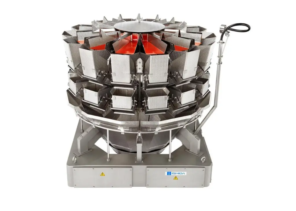The new Ishida CCW-RV multihead weigher