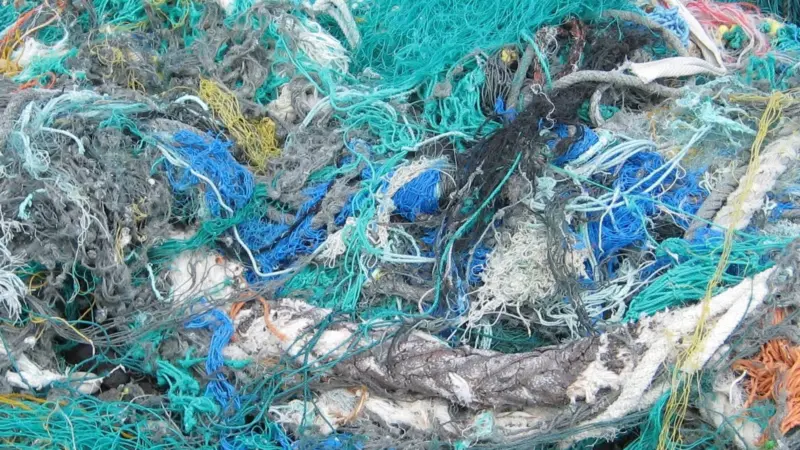 Discarded fishing nets. Credit: NOAA