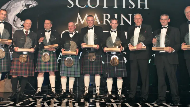 The 2013 Scottish Marine Aquaculture Award winners