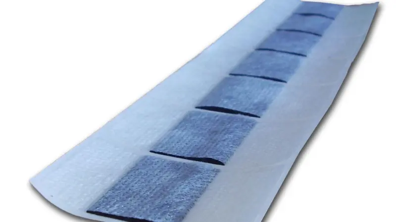The patch traps all the odours from within the pack
