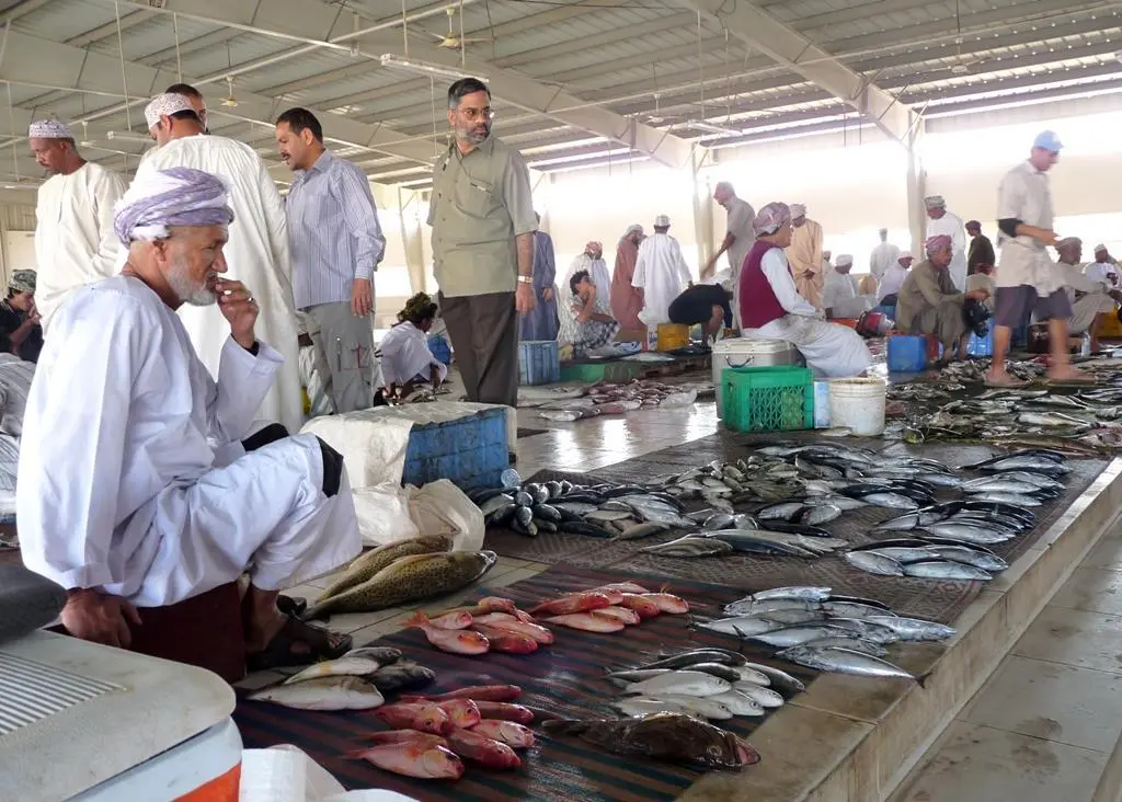 Sur fish market in Oman. Credit: Ji-Elle/ CC BY-SA 3.0
