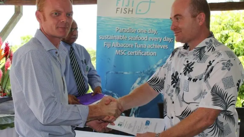 The tuna fishery is MSC certified. Credit: seaquest.com.fj