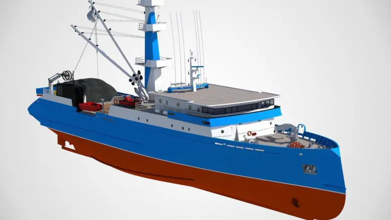 80m freezer tuna purse seiner