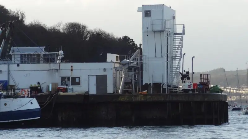 Brixham Trawler Agents’ new ice plant