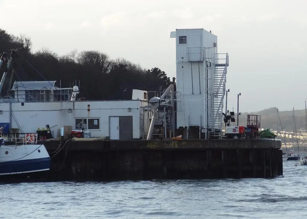 Brixham Trawler Agents’ new ice plant