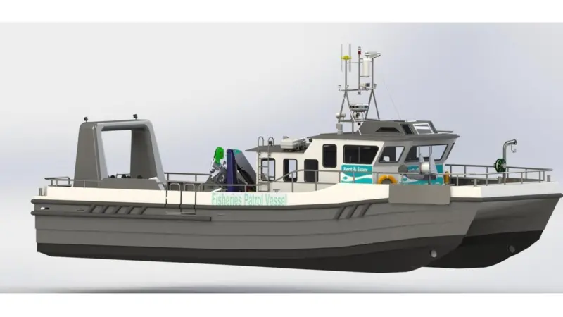Blyth Workcats’ 17m patrol boat for Kent & Essex Fisheries