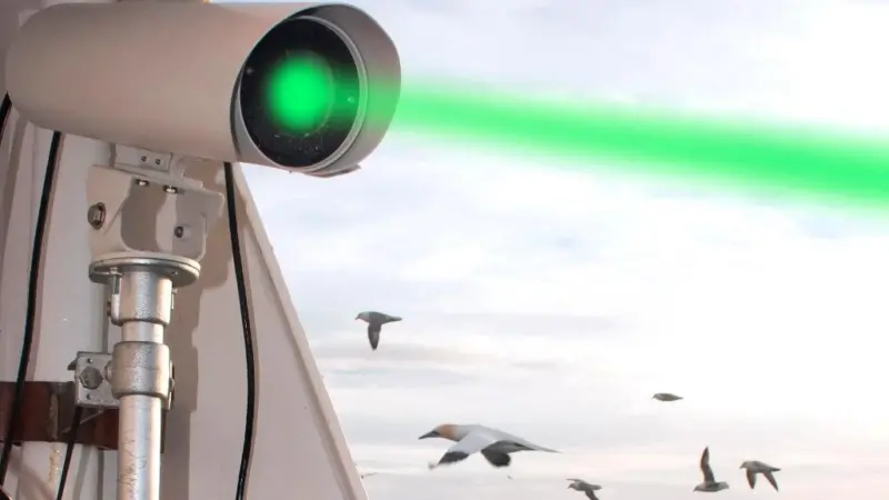 The SeaBird Saver laser beam