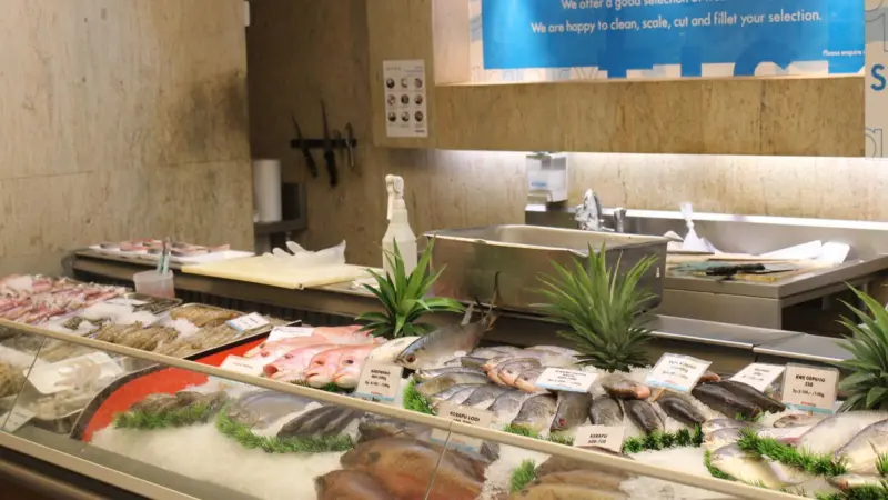 An Indonesian fish counter