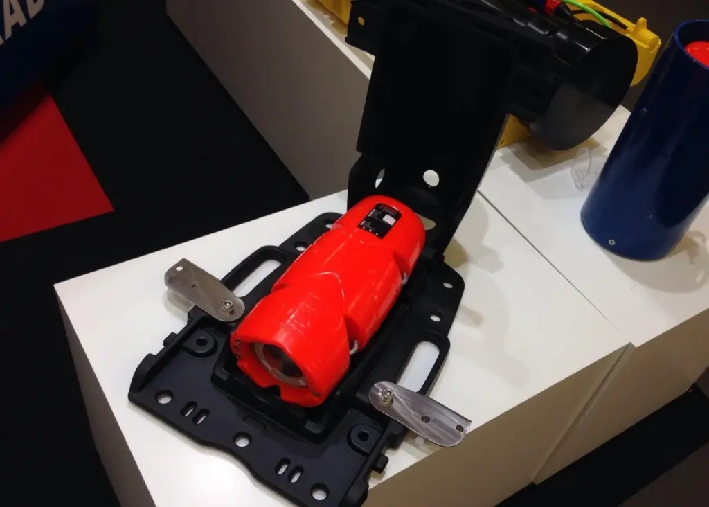 The new Simrad PX Trawleye on display at Nor-Fishing