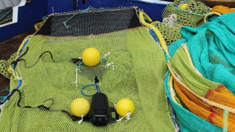 The TrawlCamera and LED lighting system is designed to provide the detailed knowledge the trawler captain