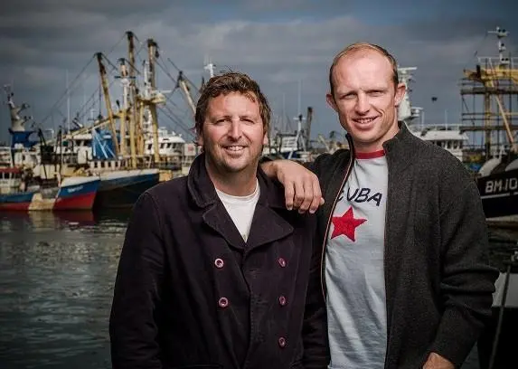 Mitch Tonks and Matt Dawson