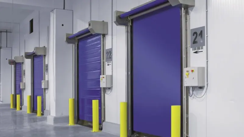 Entrematic supplies High Performance Doors to the food processing and cold storage industry
