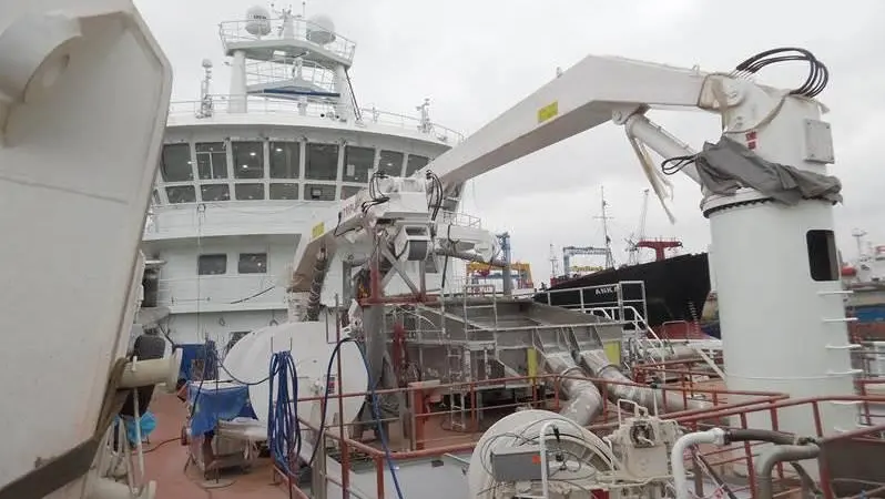 Venus NS at the shipyard. Credit: HB Grandi/Thórarinn Sigurbjörnsson