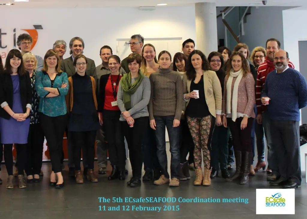 The advances made by the project so far were presented at the fifth ECsafeSEAFOOD coordination meeting in February
