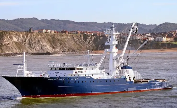 'Jai Alai' is Echebaster's newest tuna freezing vessel