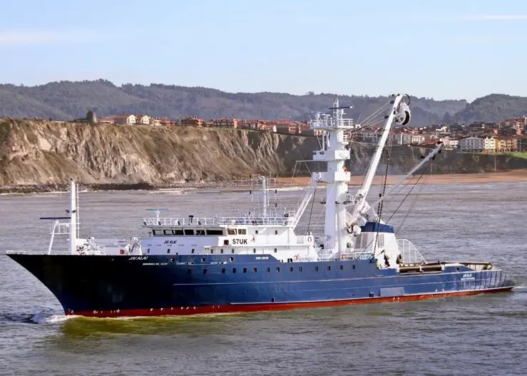 'Jai Alai' is Echebaster's newest tuna freezing vessel