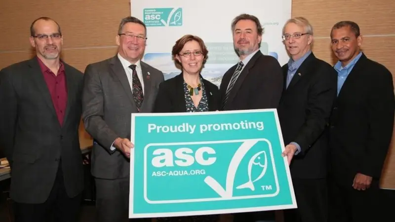 Panellists shared their views on how the ASC programme and farms contribute to transforming the aquaculture industry