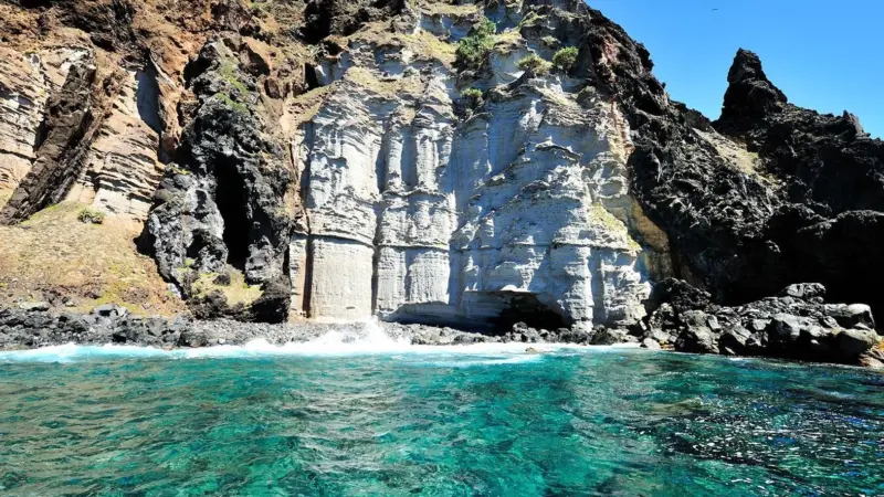 The Pitcairn Islands, a UK overseas territory, is made up of four islands: Pitcairn, Henderson, Oeno, and Ducie. Pitcairn lies about 689 kilometres (428 miles) from French Polynesia and 1,920 kilometres (1,193 miles) from Easter Island. Credit: ...