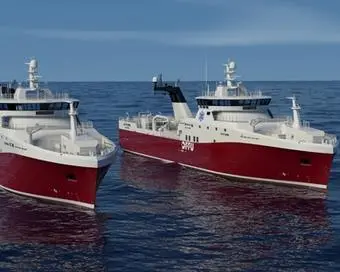 Kleven has signed a contract with DFFU to build two stern trawlers
