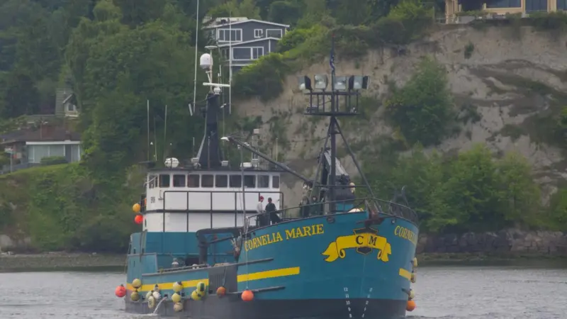 The ‘Cornelia Marie' has just undergone a refurb courtesy of its new owners Photo: Alan Haig-Brown