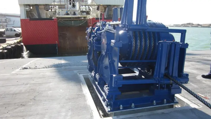 Cosmos Trawl’s new winch