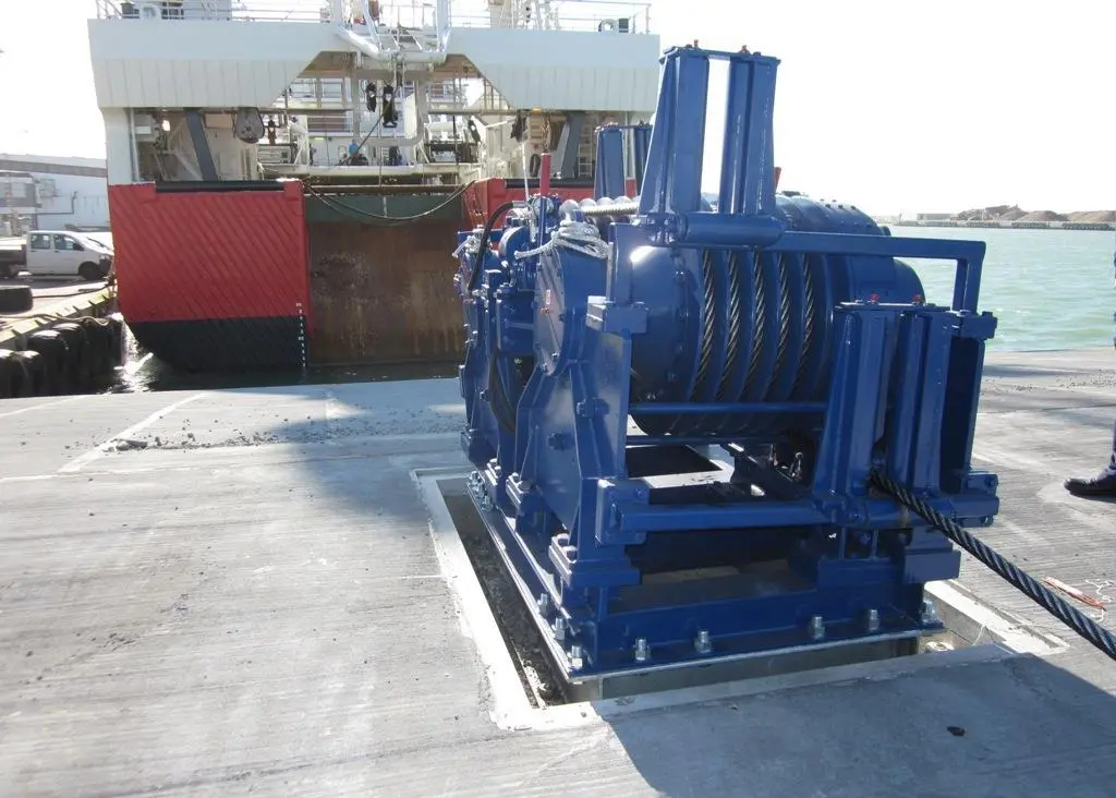Cosmos Trawl’s new winch