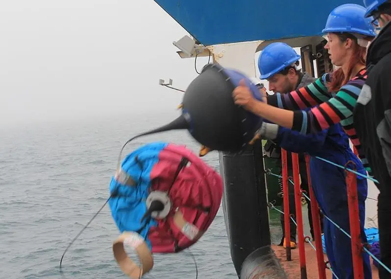 SAMS scientists have deployed 16 floating drifters in the waters to the north of Scotland