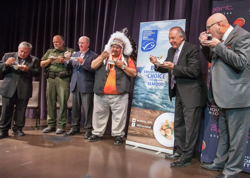 MSC-certified Waterhen Lake pickerel will now be served in the casinos of Winnipeg