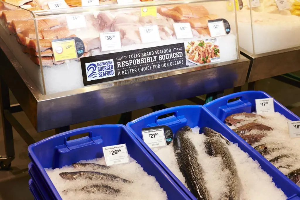 Australian’s can now buy ASC and MSC ecolabelled seafood in the deli at local Coles supermarkets