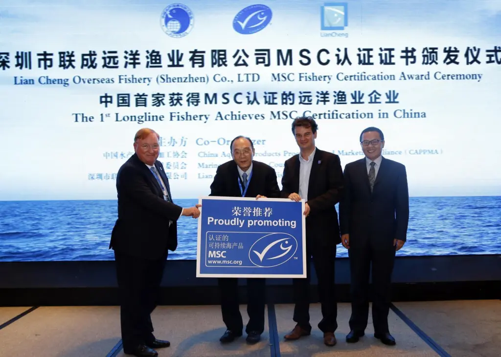 SZLC has become the first Chinese longline fishery to achieve MSC certification