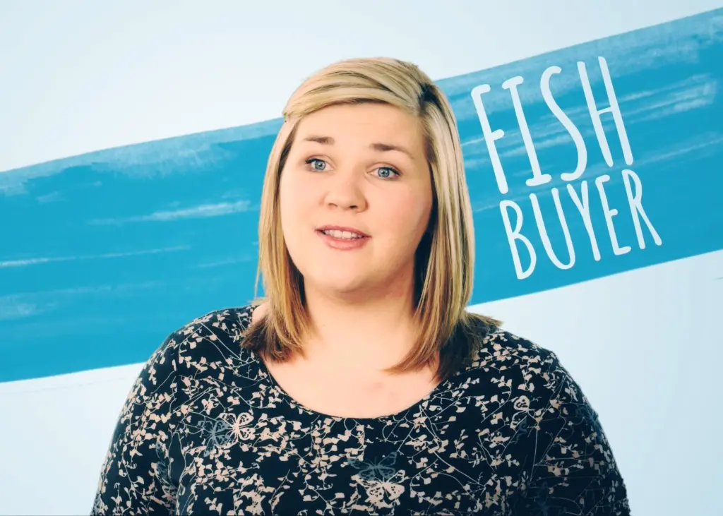 In the video, Emma Moffat, 28, a Fish Buyer for Icelandic Seachill, highlights the many benefits of working in the seafood industry, and is encouraging others to consider a career in the industry