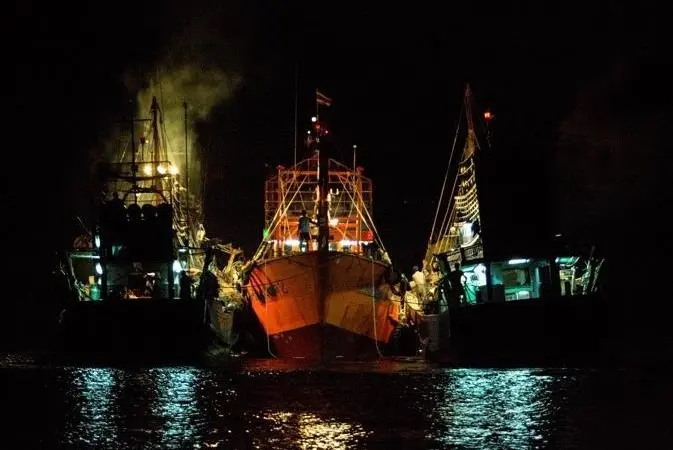 EJF said it has uncovered a sophisticated system of slavery and severe human rights abuses aboard pirate fishing vessels Photo: Environmental Justice Foundation 2015