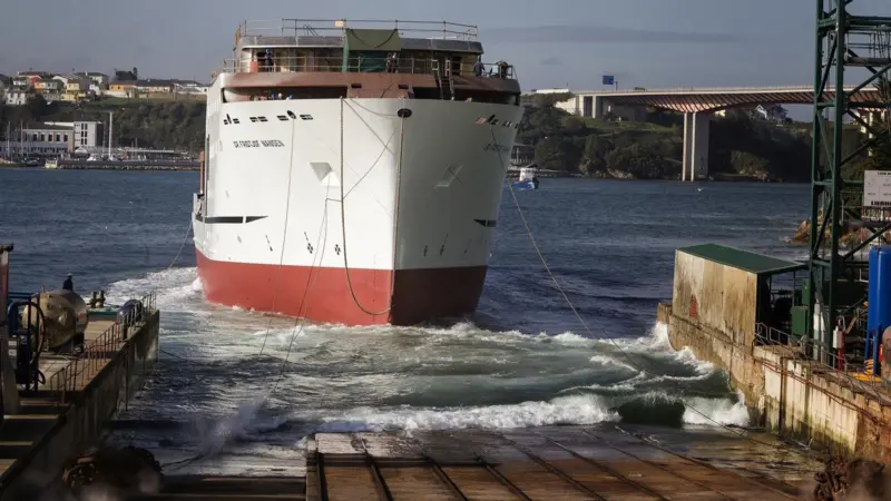 The IMR research vessel has been launched