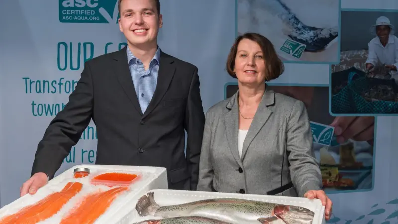 Heidefisch farm has become the first trout farm in Germany to achieve ASC certification