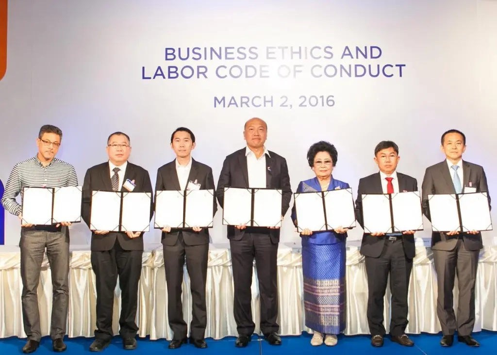 Thai Union’s suppliers were invited to sign the Code of Conduct
